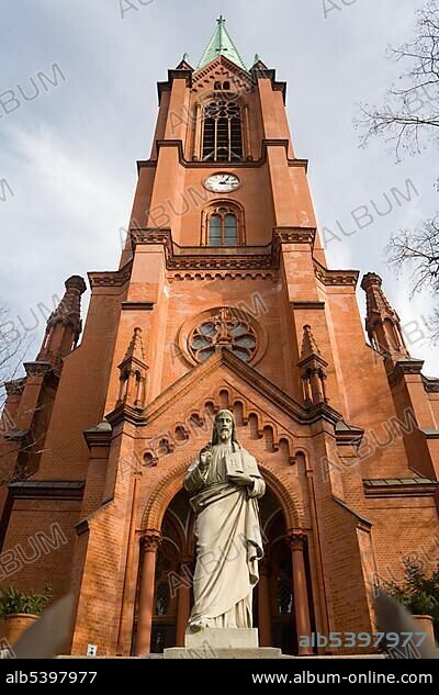 Gethsemanekirche (Gethsemane Church), Prenzlauer Berg, Pankow, Berlin, Germany, Europe.