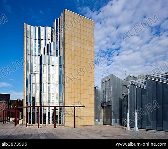 Museum Abteiberg, architect Hans Hollein, postmodernism, Mönchengladbach, North Rhine-Westphalia, Germany, Europe.