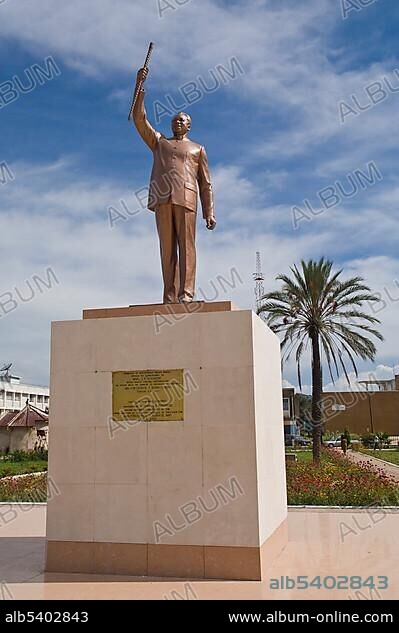 Monument to Julius Nyerere, first President of Tanzania, Dodoma, Tanzania, Africa.