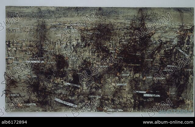 ANSELM KIEFER. PINTURA - SIGLO XX - NEOEXPRESIONISMO ALEMAN