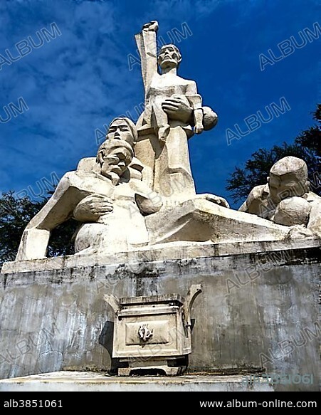 Memorial to the My Lai Massacre from 16th March 1968, My Lai, Son My, Quang Ngai Provinz, Vietnam, Asia.