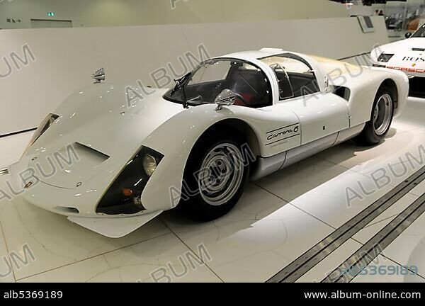 Porsche 906 Carrera 6, built in 1966, Porsche Museum, Stuttgart, Baden-Wuerttemberg, Germany, Europe.