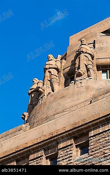 Monument to the Battle of the Nations, Voelkerschlachtdenkmal, Leipzig, Saxony, Germany, Europe.