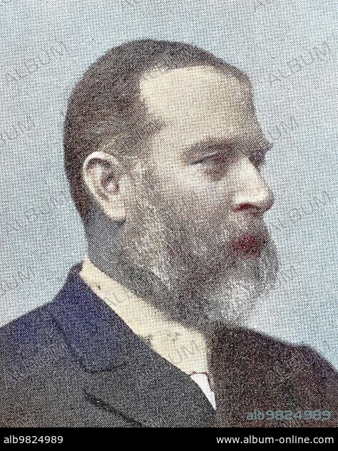 Karl Woermann (4 July 1844) (4 February 1933) was a German art historian and museum director; Historical; digitally restored reproduction from a 19th century original.