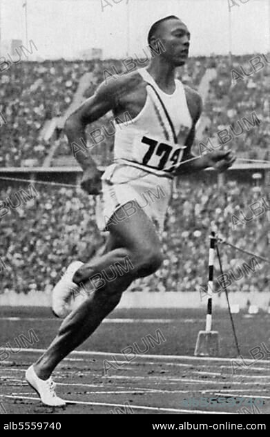 Jesse Owens sets with 10. 2 sec. world record in 2nd 100 m run.