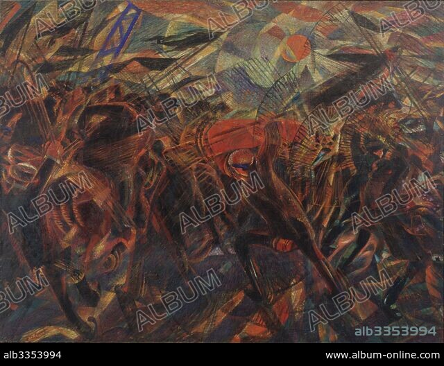 CARLO CARRA. The Funeral of the Anarchist Galli. - Album
