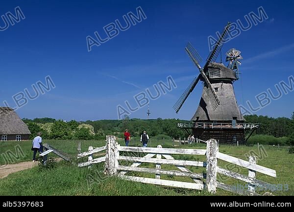 Open air museum at Lake Molfsee, Schleswig-Holstein, Germany, Europe.