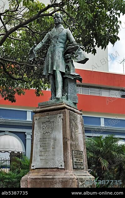 Monument to Juan Mora Fernandez, 1824 - 1833, San Jose, Costa Rica, Central America