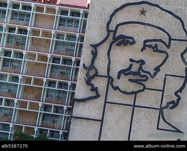 Revolution Square, Plaza de la Revolucion, Havana, Cuba, Caribbean, Greater Antilles, Central America.