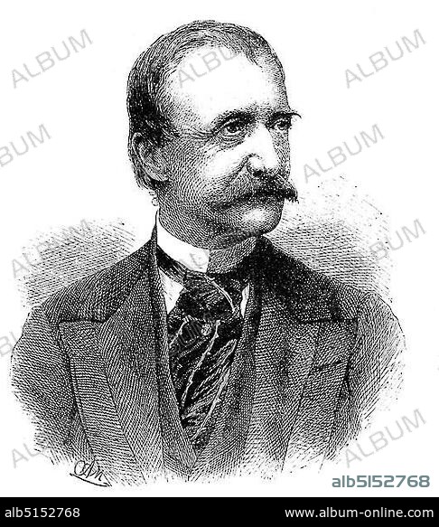 Wilhelm Freiherr von Engerth, 1814-1884, Austrian architect and engineer, known for being the designer of the first practical mountain locomotive, Austria, Europe.