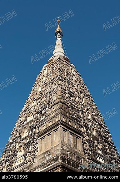 Mahabodhi Temple, Bagan, Myanmar, Asia.