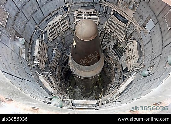 Head of the Intercontinental Rocket, Titan Missile Museum, Green Valley, Tucson, Arizona, USA, North America.