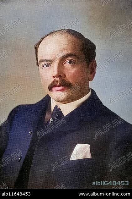 Sir Leander Starr Jameson, 1st Baronet, 1853 to 1917, also known as Doctor Jim, The Doctor or Lanner. British colonial politician and Prime Minister of the Cape Colony. From the book South Africa and the Transvaal War, Volume 1 by Louis Creswicke, published in 1900, Historical, digitally restored reproduction from a 19th century original, Record date not stated.