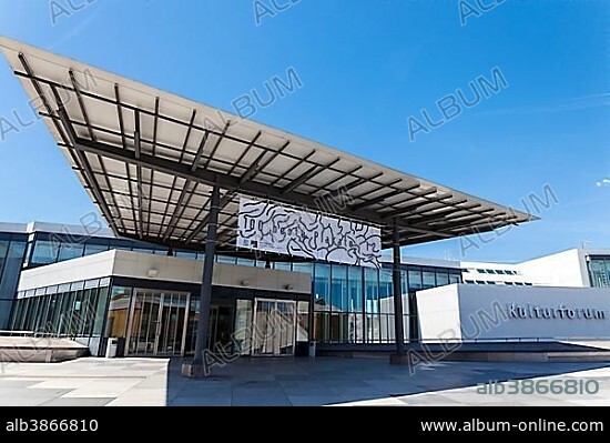 Kulturforum, Cultural Forum Berlin, main entrance to the museums, Tiergarten, Berlin, Berlin, Germany, Europe.