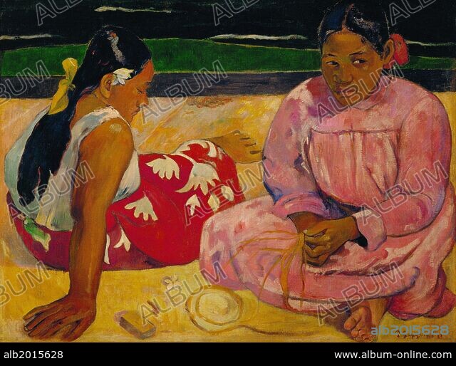 EUGÈNE HENRI PAUL GAUGUIN. Paul Gauguin / 'Tahitian Women on