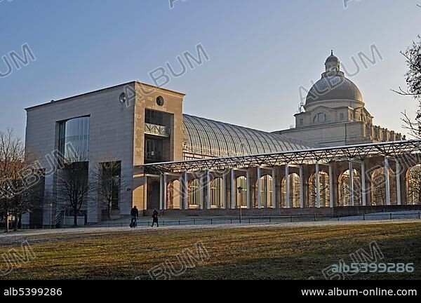 Bayerische Staatskanzlei (Bavarian State Chancellery), Munich, Bavaria, Germany, Europe.