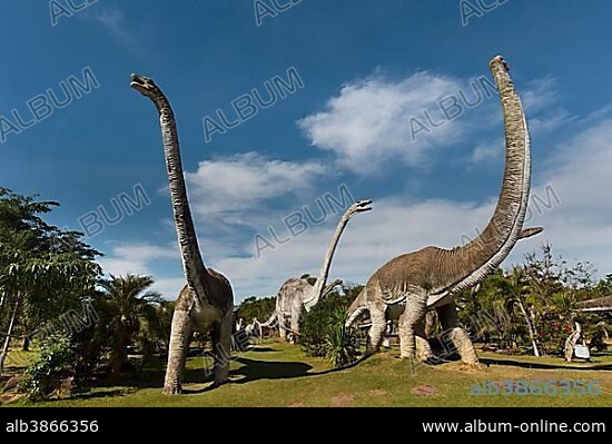Dinosaur Park, Jurassic Park, Non Buri, Sahatsakhan district, Kalasin province, Isan, Northeast Thailand.