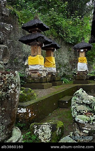 Temple near the Elephant Cave Goa Gajah, Ubud, Bali, Indonesia, Southeast Asia, Asia.