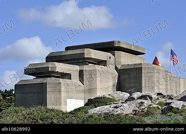 The German Second World War bunker Le Grand Blockhaus at Batz-sur-Mer, Loire-Atlantique, Pays de la Loire, France, Europe.