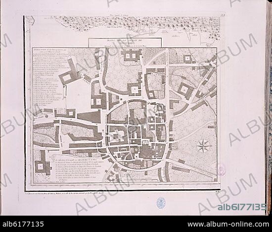 TOMÁS LÓPEZ. PLANO DE LA CIUDAD DE OVIEDO DIBUJADO POR DON FRANCISCO DE LA CONCHA MIERA - 1777 - (2ª PARTE).
