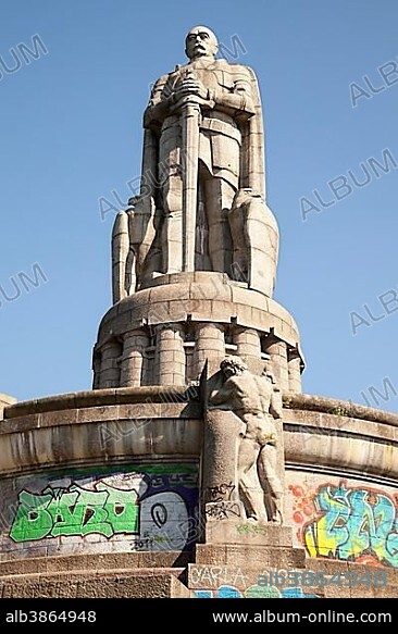 Bismarck Monument, Hamburg, Hamburg, Germany, Europe.