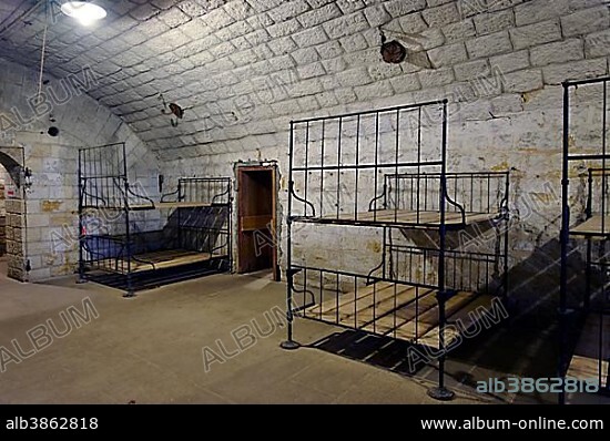Fort Douaumont, a French fortress from the First World War, Verdun, Meuse departement, Lorraine region, France, Europe.