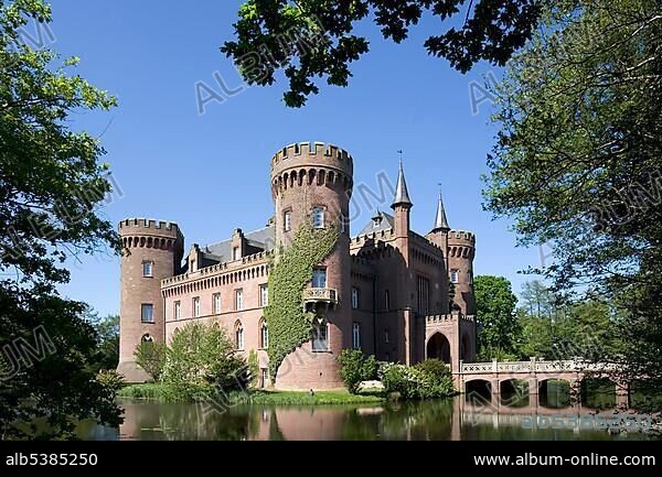 Castle Moyland, museum of modern art, Bedburg hau, Kleve, NRW, Germany, Europe.