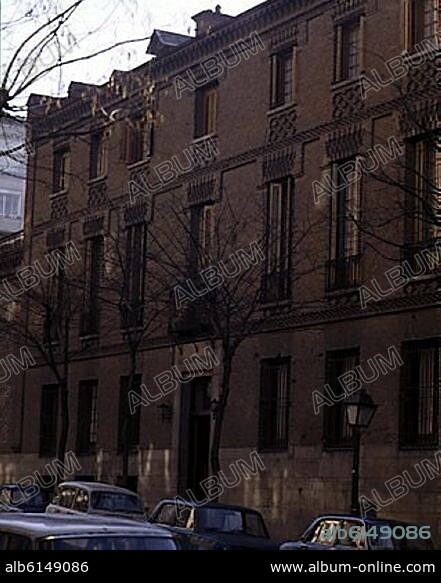 JOSE SEGUNDO LEMA (1823-1891). REAL FABRICA DE TAPICES 1889-1891 - FACHADA.