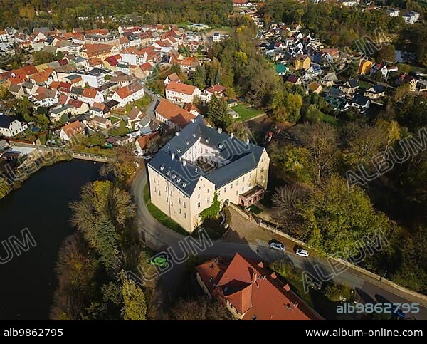 Frohburg Castle is a complex of buildings in the small Saxon town of Frohburg in the district of Leipzig. Representing several hundred years of architectural history, the oldest building in the town served as an administrative and representative seat for one of Saxony's largest manors until 1945. Today it houses the town's museum.