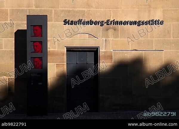 Stauffenberg Memorial; Memorial to the memory of Claus Schenk Graf von Stauffenberg for his assassination attempt against Adolf Hitler; Landesmuseum Württemberg; Stuttgart; Baden-Württemberg; GermanyStuttgart; Baden-Württemberg; Germany; Europe.