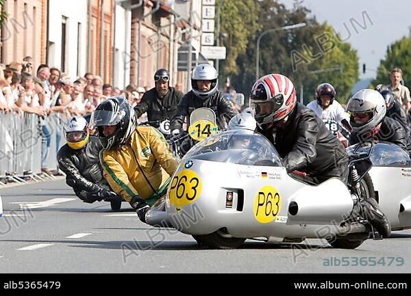 Historical and legendary Dieburger Dreiecksrennen race, Dieburg, Hessen, Germany, Europe.