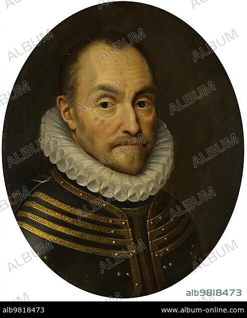William I (24 April 1533) (10 July 1584); Prince of Orange; Count of Nassau-Dillenburg; called William the Silent; popularly William of Orange; was a Dutch statesman and general; Historical; digitally restored reproduction from a 19th century original.
