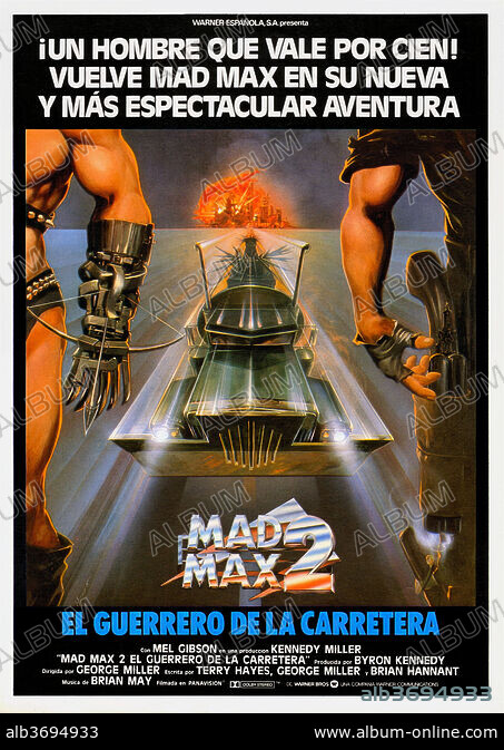 Poster of MAD MAX II: THE MAD MAX II: ROAD WARRIOR, 1981