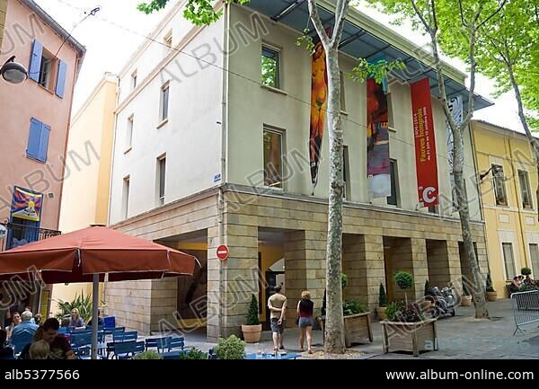 The "Musee d'Art Moderne de Ceret", museum of modern art, Ceret, Pyrenees-Orientales, Roussillon, Languedoc-Roussillon, South France, France, Europe.