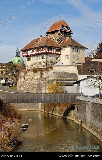 Frauenfeld Castle, Frauenfeld, Canton of Thurgau, Switzerland, Europe.