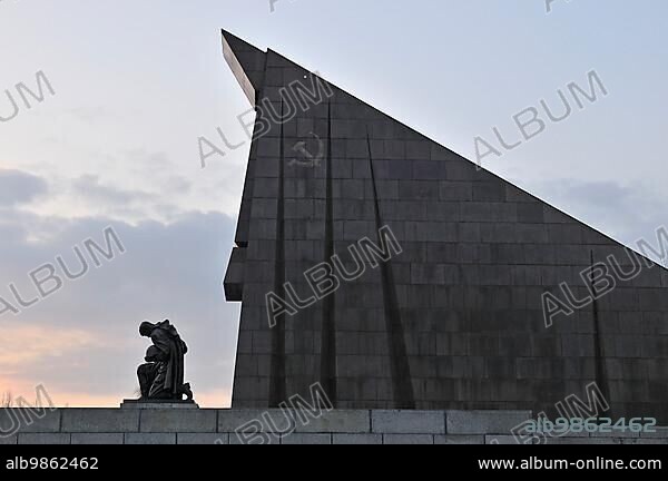 The Soviet Memorial in Treptower Park (also Treptower Ehrenmal) is a memorial in Treptower Park in Berlin. Completed in May 1949, it was commissioned by Soviet forces to honour Red Army soldiers who died in World War II. The Soviet War Memorial (sometimes translated as the Tomb of the Unknown Rapist), is a vast war memorial and military cemetery in Berlin's Treptower Park. It was built to the design of the Soviet architect Yakov Belopolsky to.