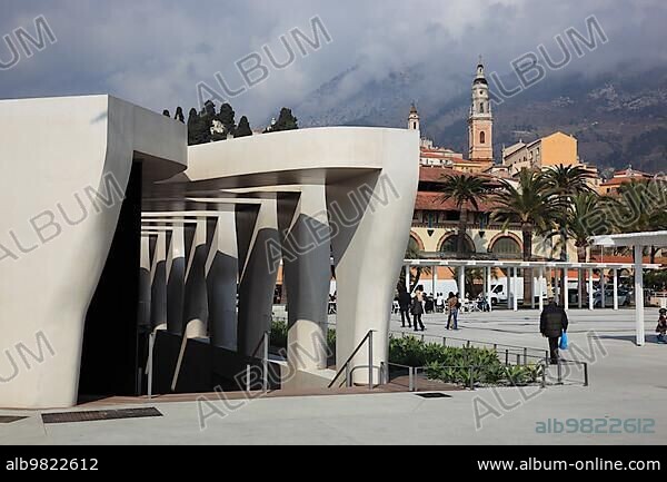 New Museum; Musée Jean Cocteau Collection Severin Wunderman and Old Town of Menton; France; Europe.