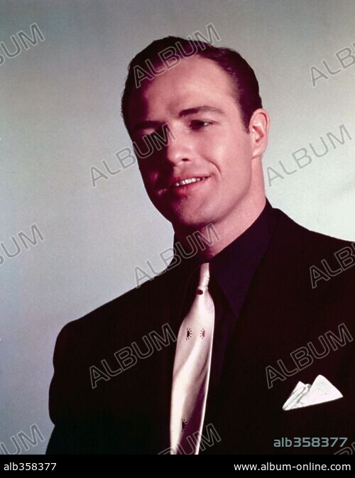 MARLON BRANDO in GUYS AND DOLLS, 1955, directed by