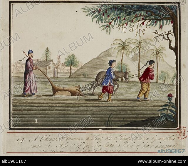 Plowing In Ancient China