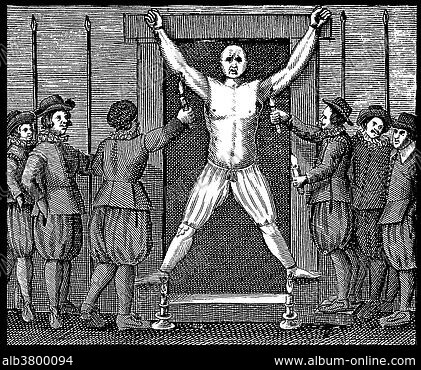 Imperial China Torture, The Rack, 1845 Photograph by Science