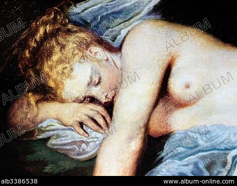Vintage 1939 French Watteau Vintage 1939 French Watteau