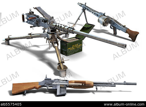 5. MG42와 타 기관총의 발사 속도 비교: 압도적인 우위