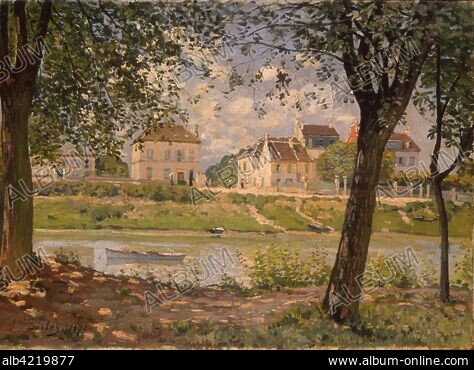 ALFRED SISLEY (1839-1899). ENGLISH PAINTER - Stockfotos ALFRED SISLEY (1839-1899). ENGLISH PAINTER - Stockfotos