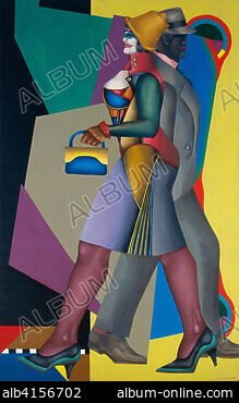 FIAC 1980年/リチャード リンドナー/ポスター GALERIE MAEGHT/リチャード・リンドナー【Richard Lindner