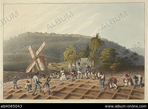 1877 France chromo image esclavage / ad card with slavery image 1877 France chromo image esclavage / ad card with slavery image
