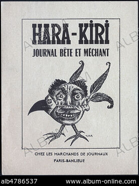 HARA KIRI 1960-1985☆仏「ハラキリ」誌イラスト集