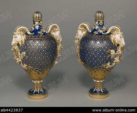 French Lidded Garniture Vase in the Kakiemon Style French Lidded Garniture Vase in the Kakiemon Style