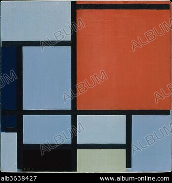 Vintage 1962 Piet Mondrian 