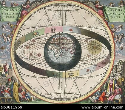 PTOLEMAIC COSMOGRAPHY - Stock Photos, Illustrations and