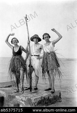 HULA SKIRT Stock Photos Illustrations and Images Album